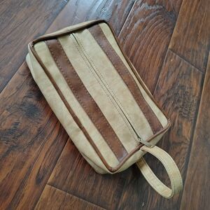 Vintage FS Originals two toned toiletry travel bag